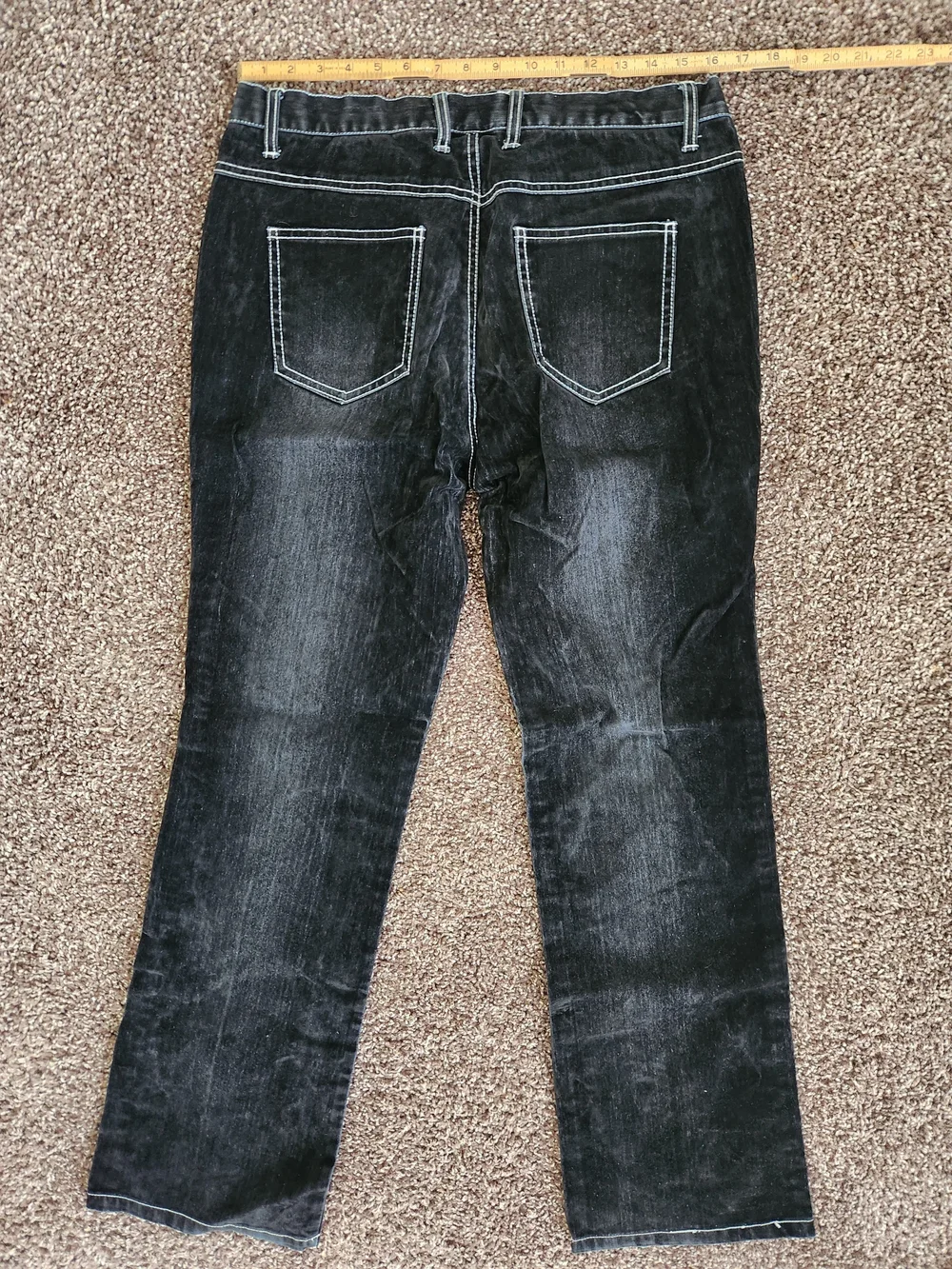 Vintage Victorious Faded Wash Straight Leg Jeans